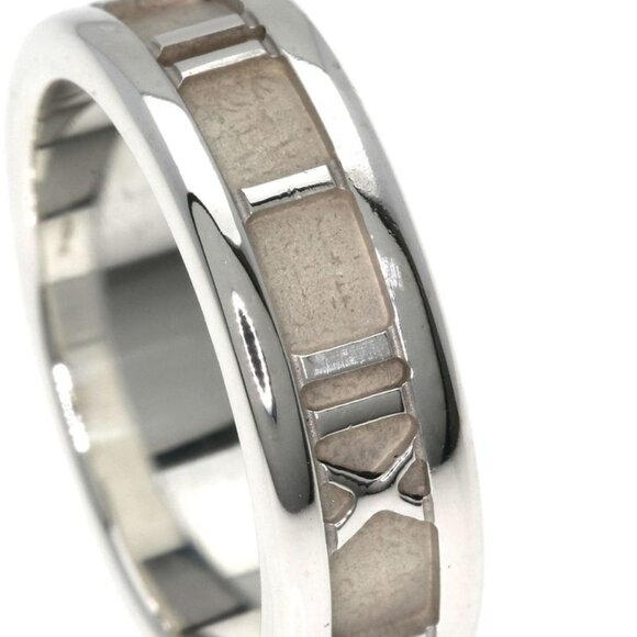 Tiffany & Co. Pierced Atlas Ring in Sterling Silver  Tiffany & Co. Atlas Ring